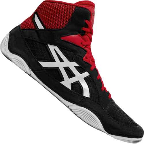 red youth wrestling shoes