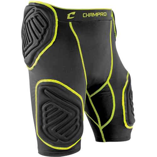 Champro Adult Medium Rib Protector, Black - Fits Players