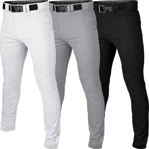 Tapered Double-Knit Piped Pants