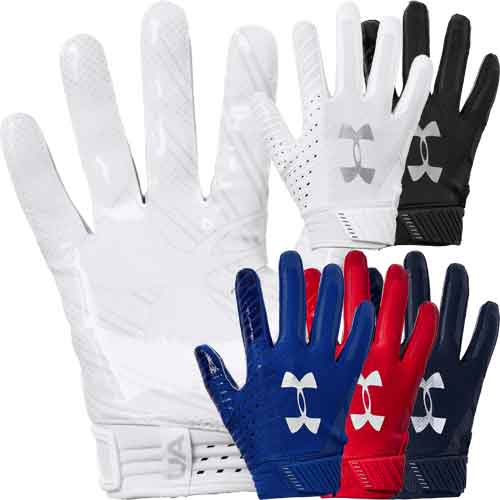 ua spotlight football gloves