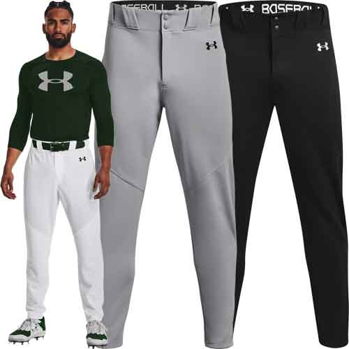 Under Armour Long Pants- Green Piping