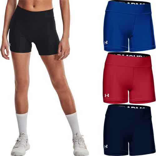 Under Armour Women's UA Team Shorty 4 Shorts — Volleyball Direct