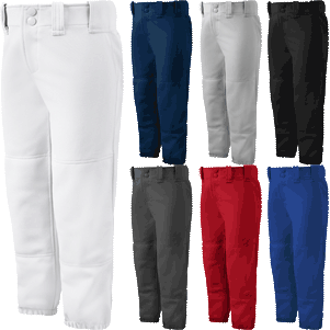 Mizuno Select Belted Low Rise Womens Fastpitch Pants