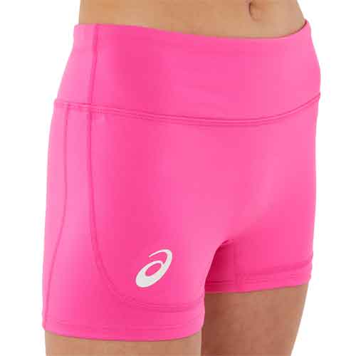 Asics Women's 4 Baseline Spandex Volleyball Shorts, BT500, 8 colors  available!