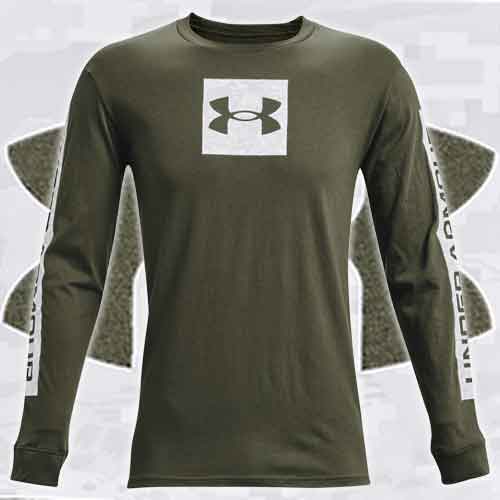  Under Armour Men's Camo Tag Long Sleeve : Sports