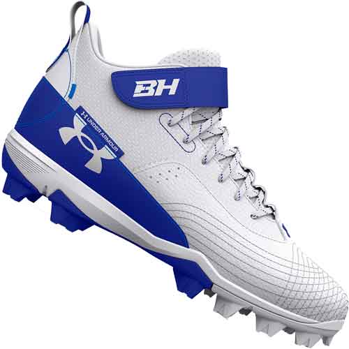 Under Armour Harper 7 Mid RM Jr. Youth Baseball Cleats