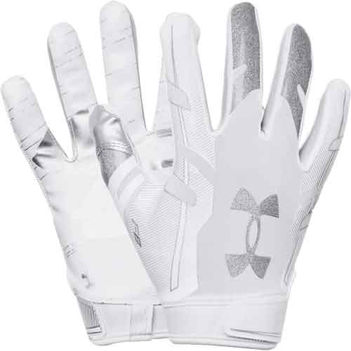 Under Armour F8 Adult Mens Football Gloves w/Gluegrip Sticky, NFHS/NCAA  Approved