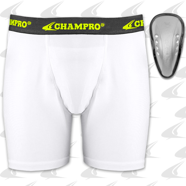 Champro Sports Compression Boxer Short with Cup