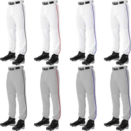 Alleson Athletic PLP Traditional Baseball Pants w. Contrast Piping