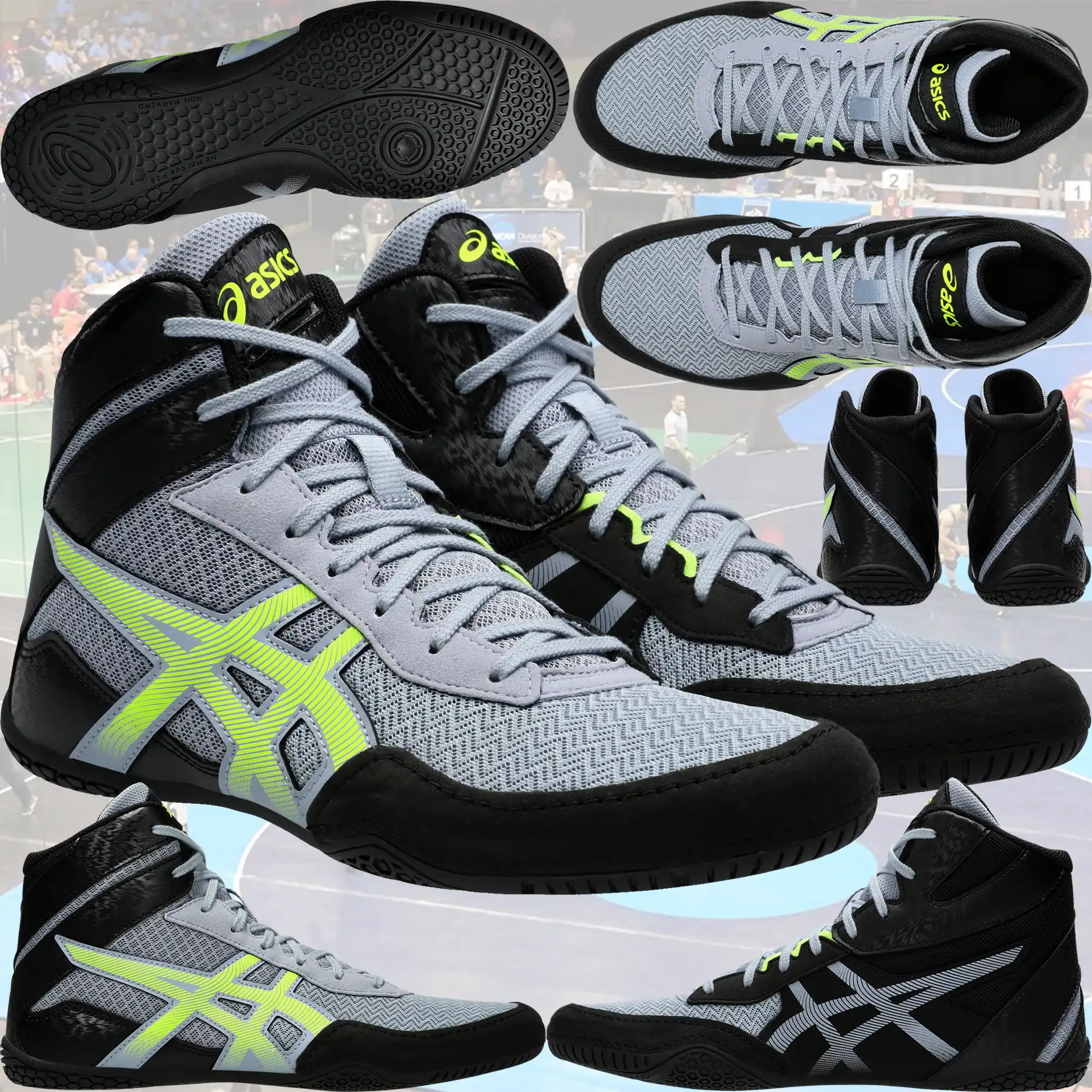 Asics Mat Control 3 Wrestling Shoes