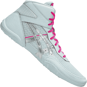 Asics Matflex 7 GS Kids Wrestling Shoes - Gray Pink