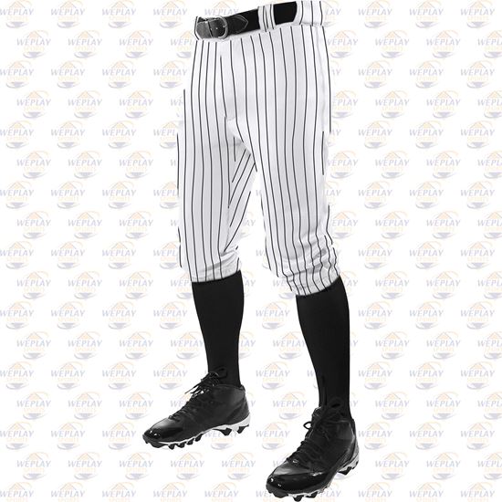 CHAMPRO Men' Triple Crown Classic Baseball Knickers with Pinstripes