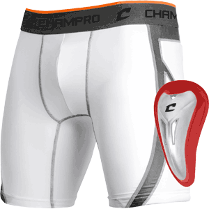 Champro Wind Up Baseball Sliding Short with Cup