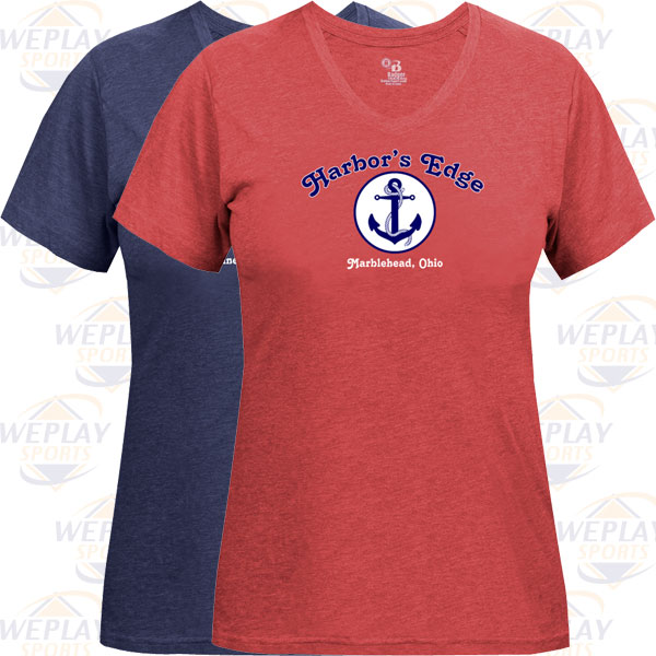 Harbors Edge Marblehead Womens V-Neck T-Shirt