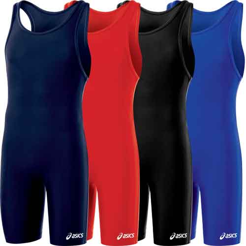 asics solid modified singlet
