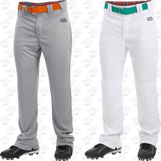 Rawlings Men's Launch Semi-Relaxed Piped Baseball Pants