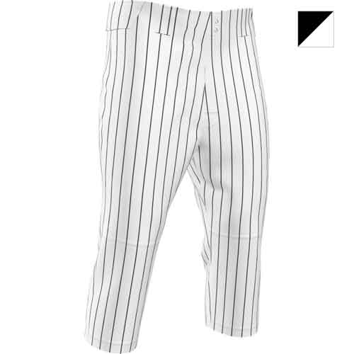 mens black and white pinstripe pants