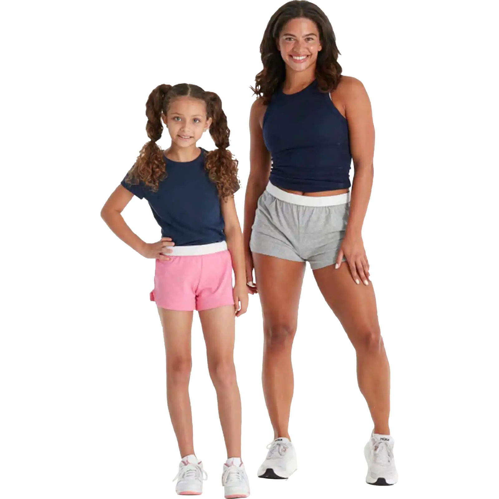 Soffe Girls Cheer Shorts - Mother Daughter