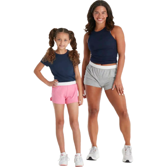 Soffe Girls Cheer Shorts - Mother Daughter