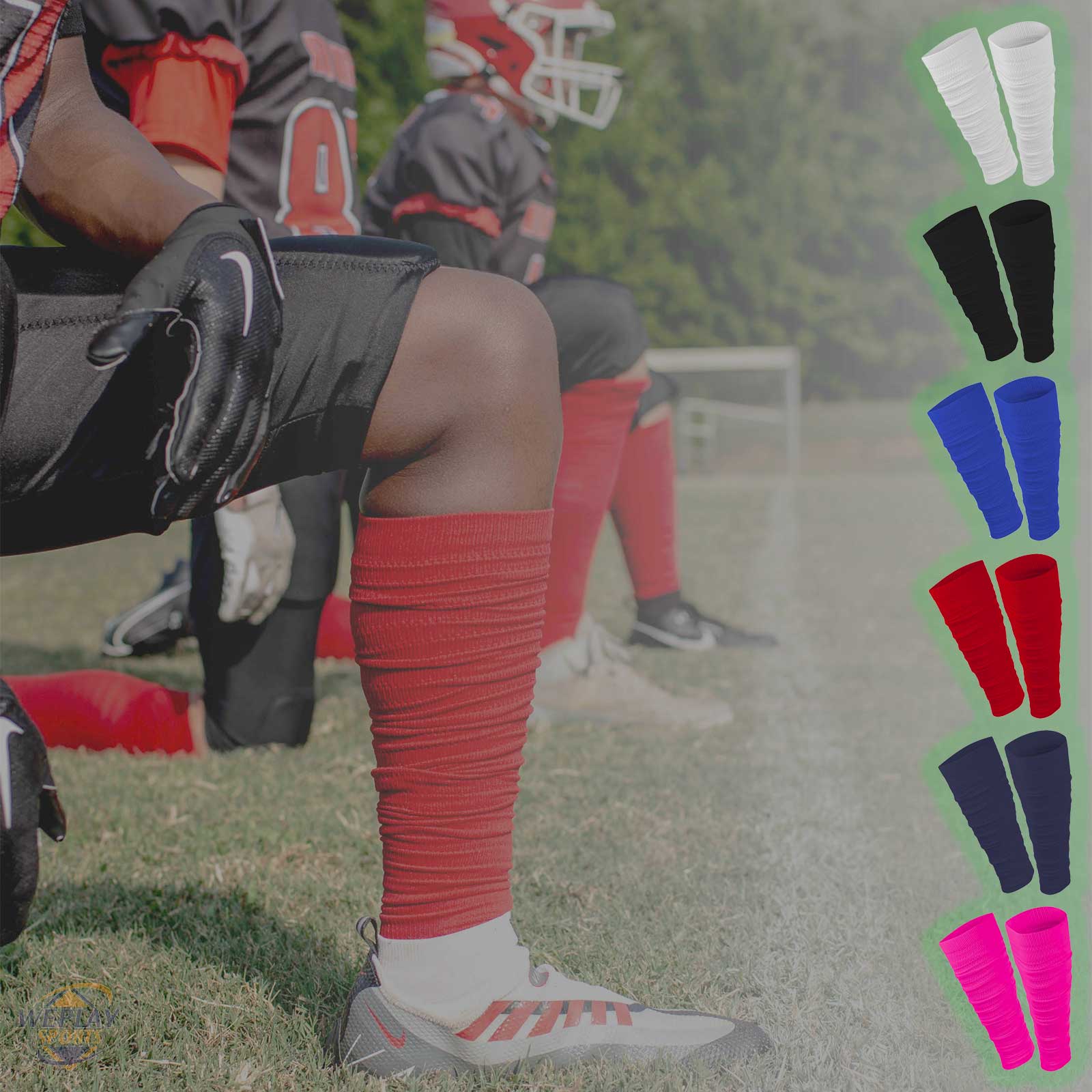 TCK Crunch Scrunch Football Leg Sleeve