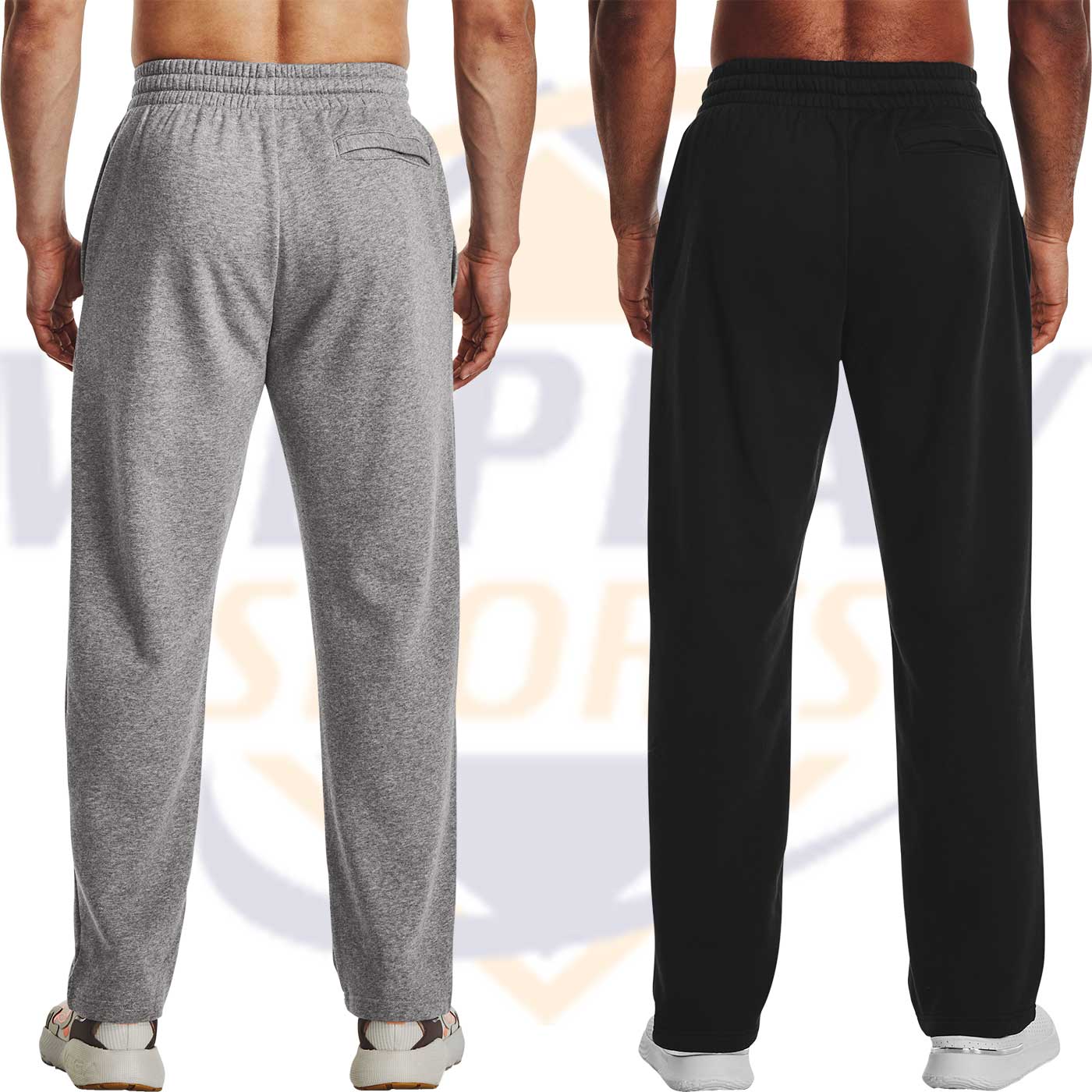 Under Armour Rival Open Bottom Sweat Pants - Back