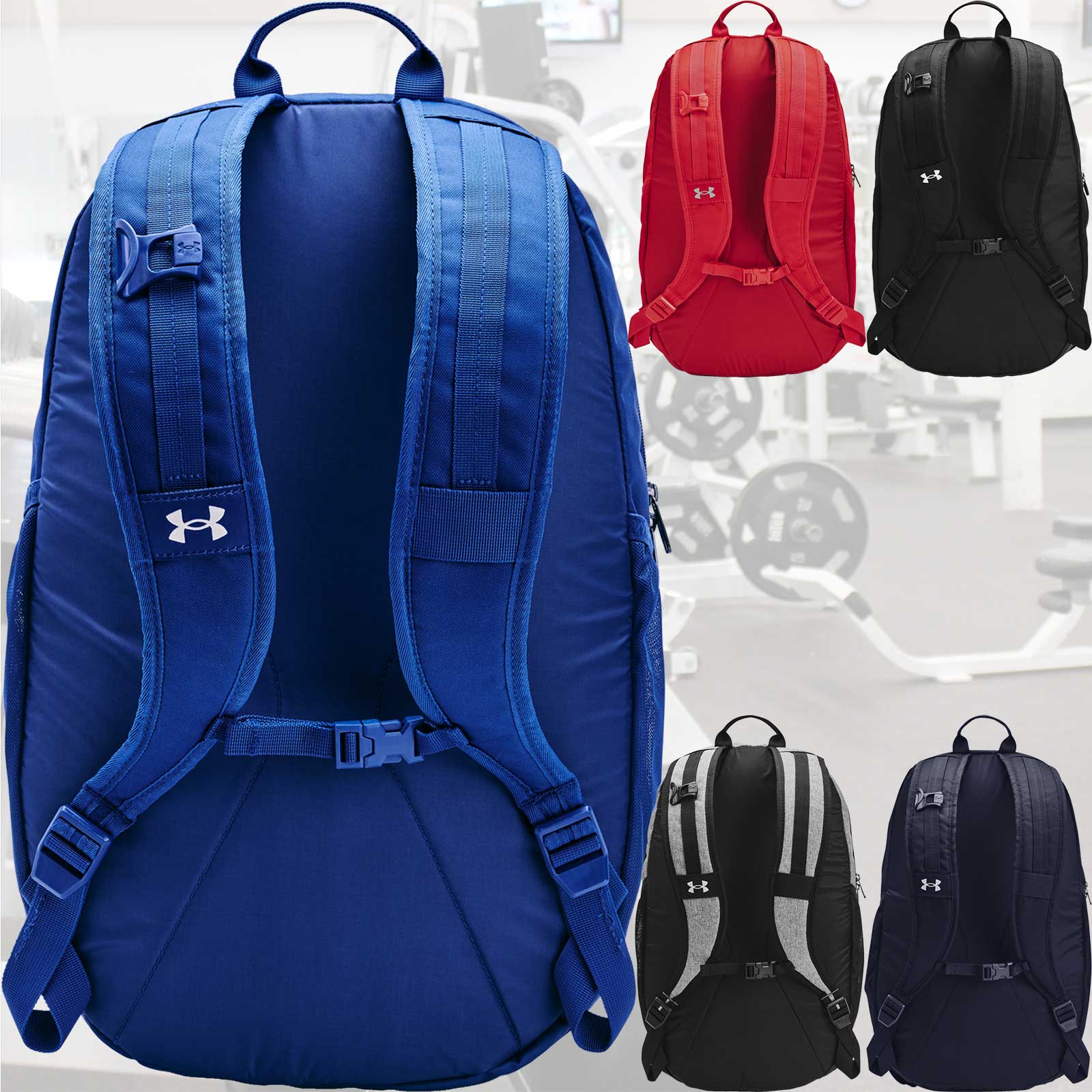 Under Armour Hustle 5.0 Team Back Pack - Heatgear Lined Straps