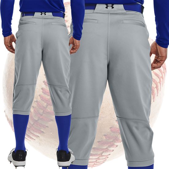 Under Armour Vanish Knicker Length Baseball Pants - Gray