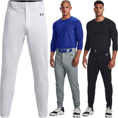Under Armour Stretch Woven Pants Sports Tapered Man, Black