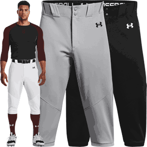  Under Armour Boys' Utility Baseball Pant, (001) Black / /  White, Youth X-Small : Clothing, Shoes & Jewelry