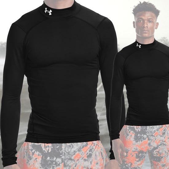 Keep warm in the coldest conditions with Under Armour ColdGear with the Mock  Turtle Neck
