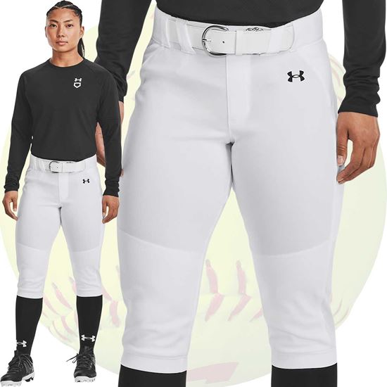 Under Armour UA Cropped Womens Softball Pants 1317043 Sale $29.95 Was  $40.00