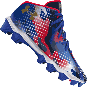 Under Armour Spotlight Franchise RM JR 4 US Youth Football Cleats