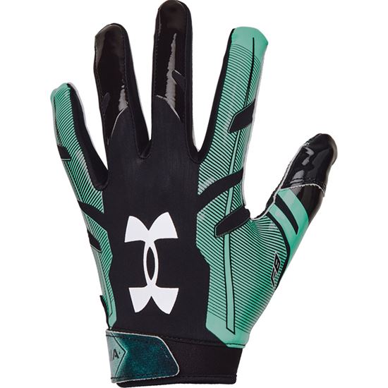 Under Armour F8 Novelty Football Gloves - Green Breeze